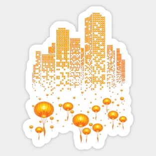 Lantern City Sticker